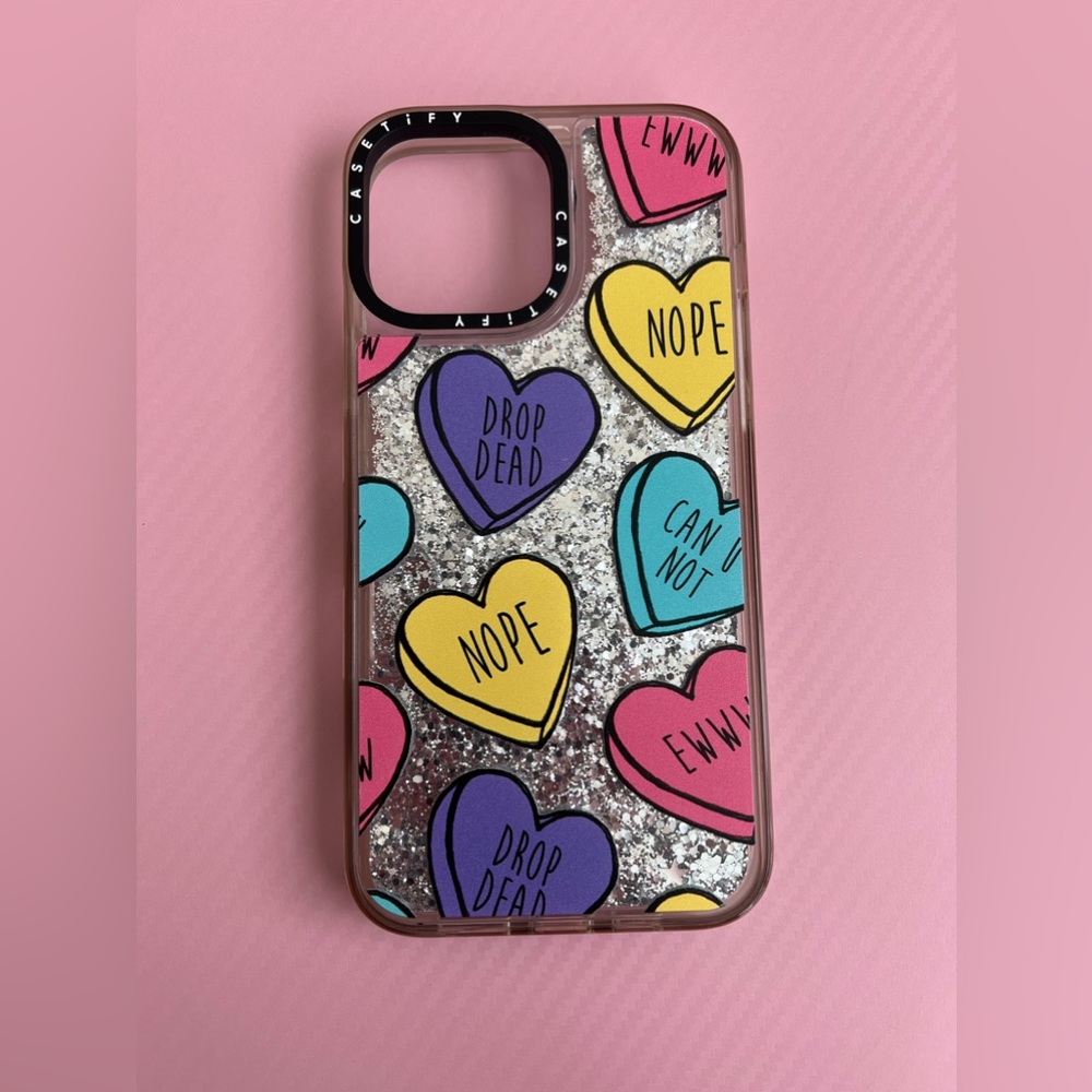 Casetify Liquid Glitter Case for iPhone 13 Pro Max! The star glitter moves! :)